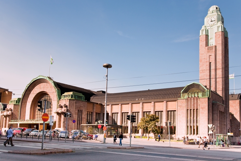 Järnvägsstationen i Helsingfors